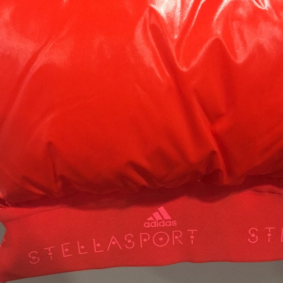 ADIDAS Women’s Stella Sport RED Puffy Vest - Picture 10 of 10